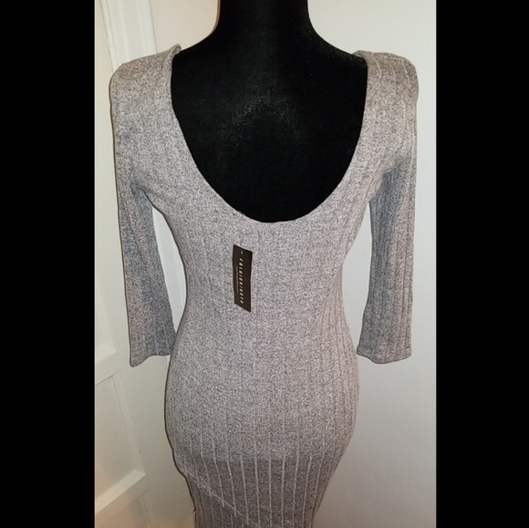 3/4 Sleeve Mini Dress - Picture 3 of 4